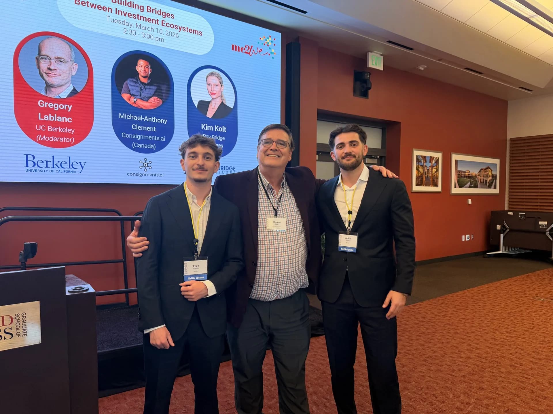 L'équipe Ziema au Stanford VC Bootcamp